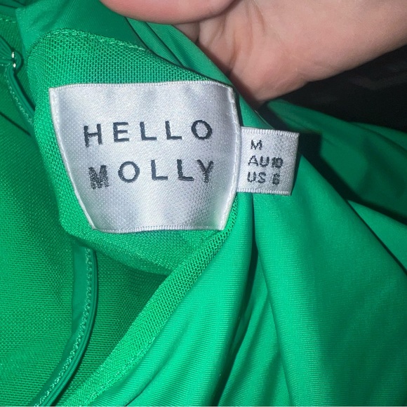 Mini Green Dress - HELLO MOLLY - Picture 4 of 6